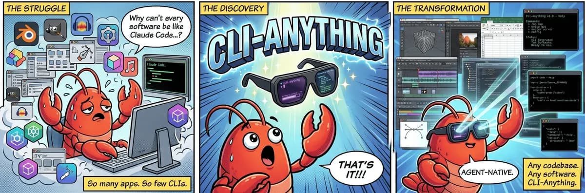 CLI-Anything 截图