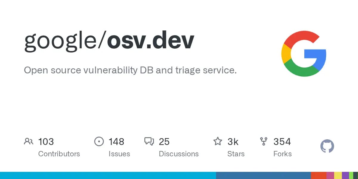 osv.dev 截图