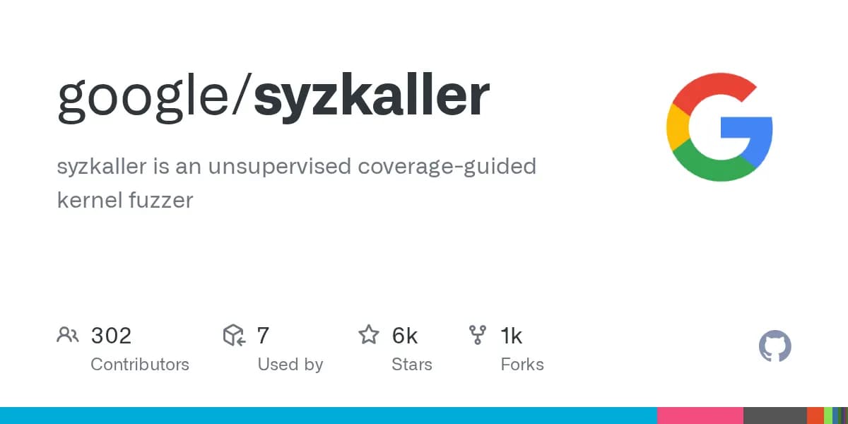syzkaller 截图